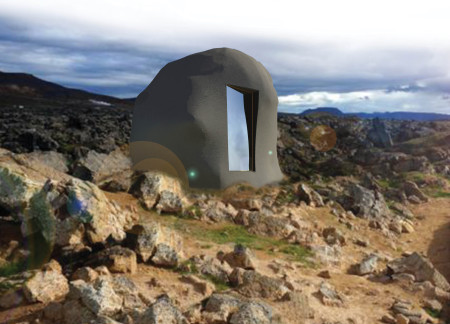 Curvilinear Forms in Raw Concrete Integrating Geothermal Landscapes for Observational Spaces