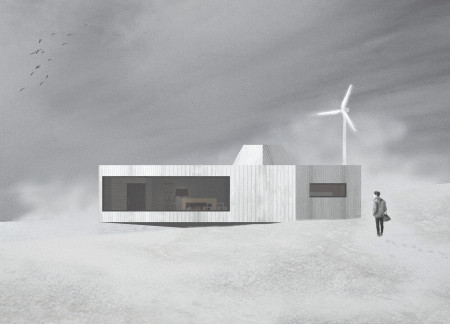 Hexagonal Retreat Crafted in Cross-Laminated Timber Featuring Charred Wooden Shingles