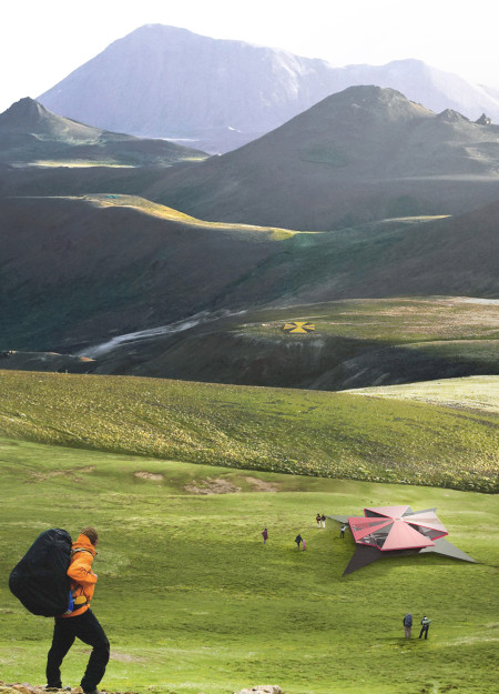 Petal-Inspired Compact Home Crafted from Sustainable Timber and Enhanced with Solar Technology