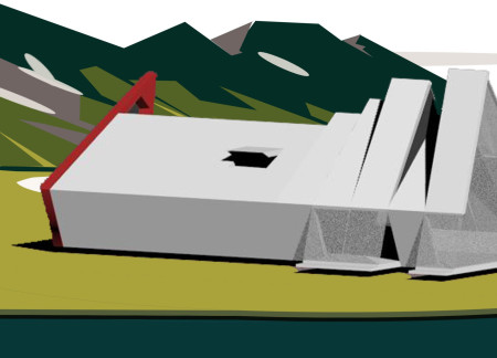 Translucent Etfe Roof and Modular Spaces Create Sustainable Community Living in Iceland