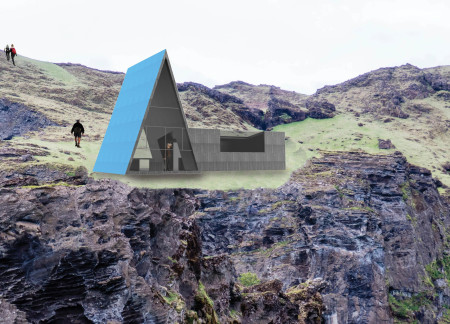 Charred Wooden Shingles and Modular Design in Sustainable Trekking Accommodation