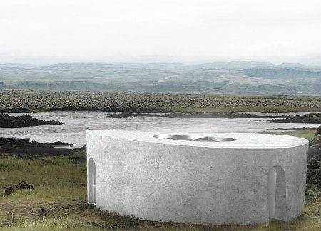 Circular Shelter Featuring Local Motifs and Passive Heating Strategies