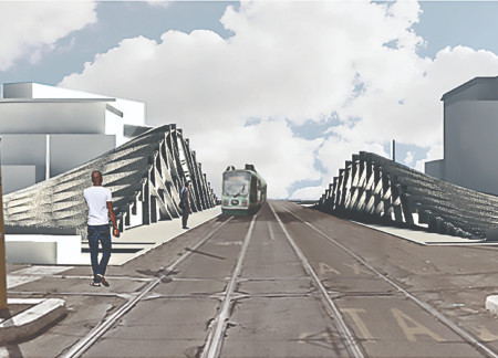 Angular Dome Structure Crafted from Reinforced Concrete and Natural Wood Elements in a Multifunctional Urban Setting