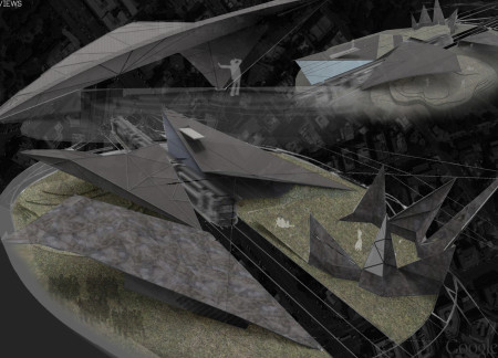 Prefabricated Concrete Panels Shaping Dynamic Performance Spaces in Urban Context