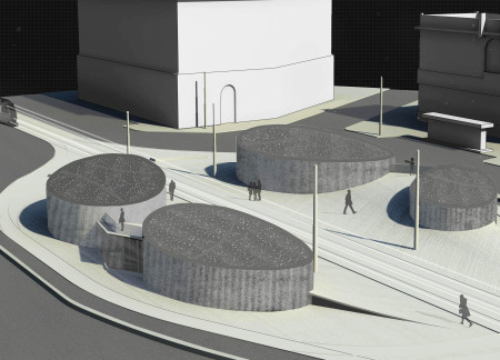 Translucent Concrete and Fluid Form Create a Community-Centric Cultural Space