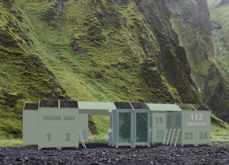 Modular Cabins Utilizing Rotomolded Plastic and Cross-Laminated Timber for Sustainable Trekking Accommodation