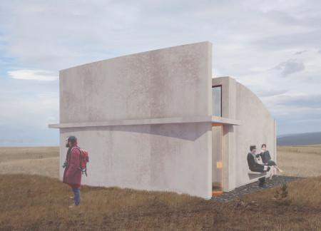 Geometric Forms in Reinforced Concrete and Copper Celebrate Cultural Narratives Along the Siberian Railway