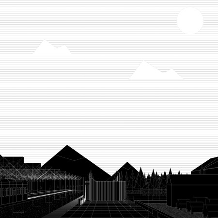 Charred Wooden Shingles and Glass Facades Create Community Spaces in Forested Terrain