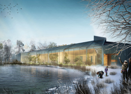 Blue Clay and Natural Light Form a Harmonious Wellness Retreat in Latvia