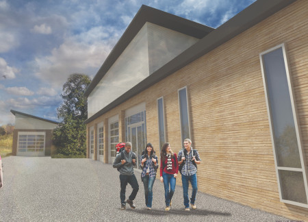 Therapeutic Retreat Crafted from Local Blue Clay and Natural Wood