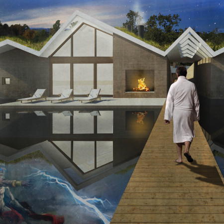 Charred Wooden Shingles and Timber Frames Creating Cultural Spaces in Latvian Countryside