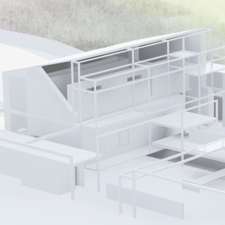 Soundscape Integration Through Concrete-Glass Structures in a Natural Retreat