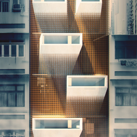 Acoustic Isolation and Natural Light in Concrete Facades for Urban Living