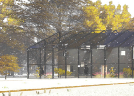 Charred Wooden Shingles and Cross-Laminated Timber Enveloping a Sustainable Wellness Retreat