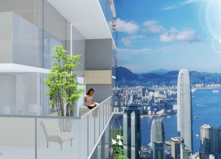 Vertical Community Built with Cross-Laminated Timber and Integrated Green Spaces