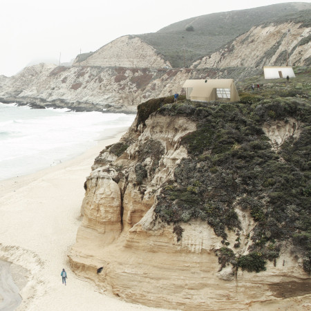 Translucent Polycarbonate and Sustainable Wood Cabins Enhancing Outdoor Community Experiences