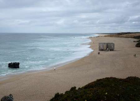 Charred Wooden Shingles and Natural Timber Blend in Sustainable Trekking Cabins