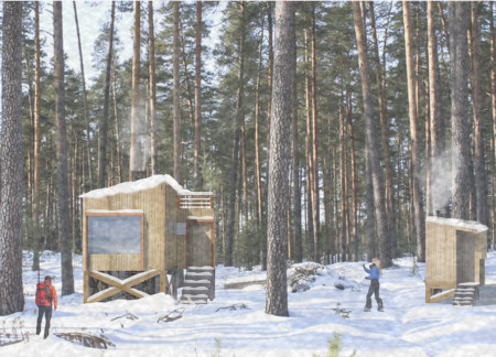 Elevated Retreat Featuring Natural Pine and Thoughtfully Designed Communal Spaces