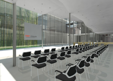 Charred Wooden Shingles and Natural Ventilation in a Versatile Community Space