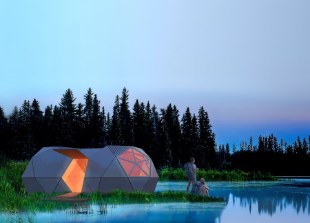 Sustainable Prefabrication Using Anodized Aluminum and Thermal Insulation in Modular Living Spaces