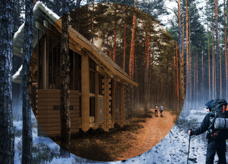 Thatch and Timber Retreat Integrating Communal Spaces in a Natural Setting