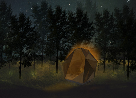 Faceted Glass Facade and Local Timber Construction in a Coastal Retreat