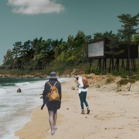 Charred Wooden Shingles and Elevated Design Foster Connection in Coastal Retreat