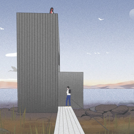 Lattice-Clad Observation Tower Constructed with Locally Sourced Timber for Immersive Birdwatching Experiences