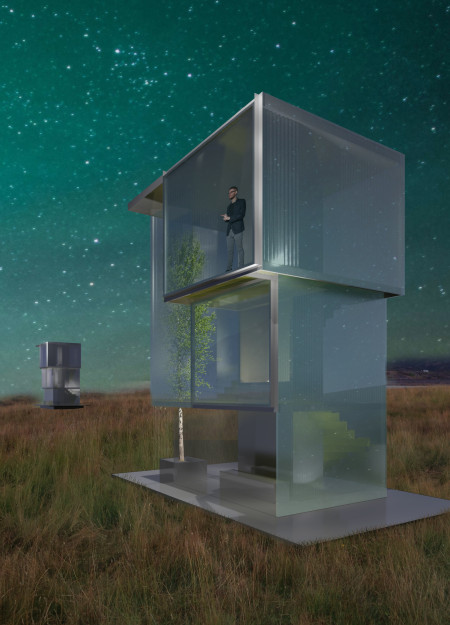 Biogas-Powered Guesthouse with Modular Timber and Greenhouse Integration