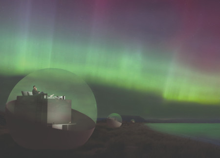 Gabion Walls and Earth Integration in Sustainable Living Spaces in Iceland