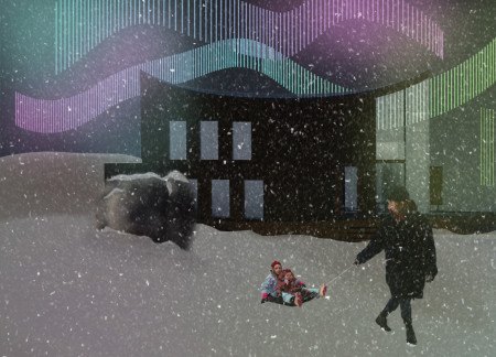 Charred Wooden Shingles and Geothermal Heating Define a Sustainable Retreat in Iceland