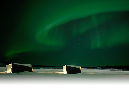 Mobile Lodging Featuring Geothermal Energy and Sustainable Timber Facades