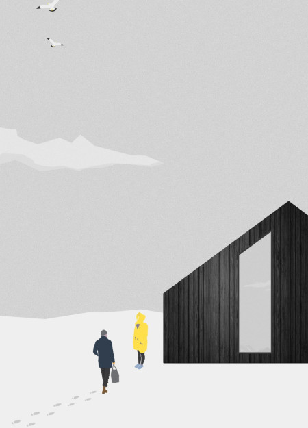 Charred Wood and Cross-Laminated Timber Define a Sustainable Community Retreat in Iceland