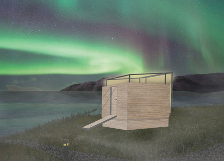 Architectural Retreat Featuring Glazed Roofs and Sustainable Cross-Laminated Timber Panels