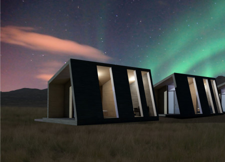 Charred Wooden Shingles and Cross-Laminated Timber Panels Define a Contemporary Retreat in the Landscape