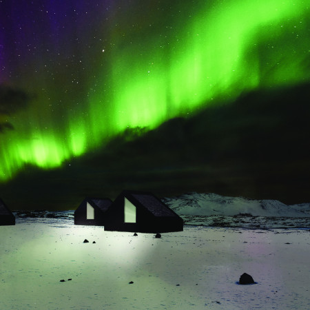 Charred Wooden Shingles and Timber Panels Create a Retreat Designed for Northern Lights Experiences