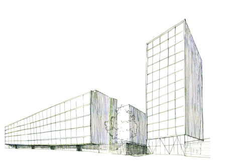 Charred Wooden Shingles and Cross-Laminated Timber Panels Define Sustainable Urban Living