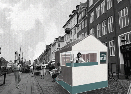 Cross-Laminated Timber Structure with Integrated Service Openings in Urban Setting