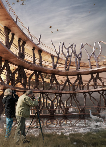 Natural Logs and Ecological Engagement in a Baltic Observation Tower