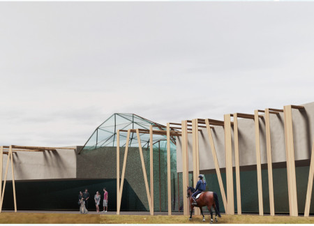 Transportable Dome Structures Crafted from Glass and Metal for Immersive Northern Lights Experiences