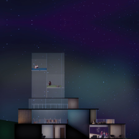 Charred Wooden Shingles and Panoramic Glass Create Flexible Retreat Amid Icelandic Landscape