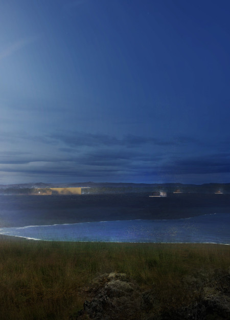 Geothermal Harmony with Birch Wood Accents in Nordic Retreat