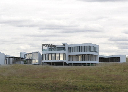 Cork-Structured Guest Houses Integrated with Solar Panels for Ecological Tourism