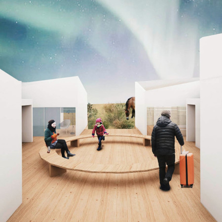 Charred Wooden Shingles and Cross-Laminated Timber Encompassing Contemporary Retreat Spaces