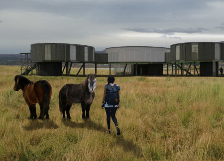 Salt Crystal Walls and Elevated Timber Structures Enhance Communal Living