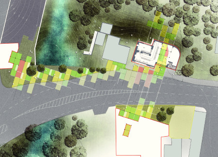 Charred Wooden Shingles and Cross-Laminated Timber Define a Sustainable Mixed-Use Development