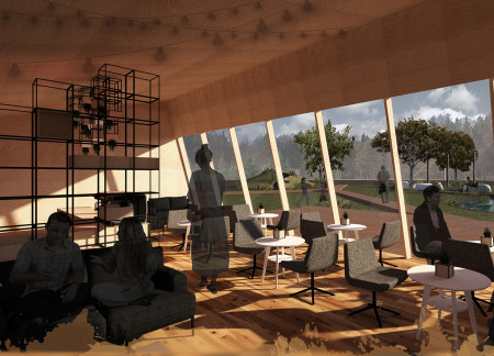 Exploring Nature Through Wooden Pathways and Community Play Areas