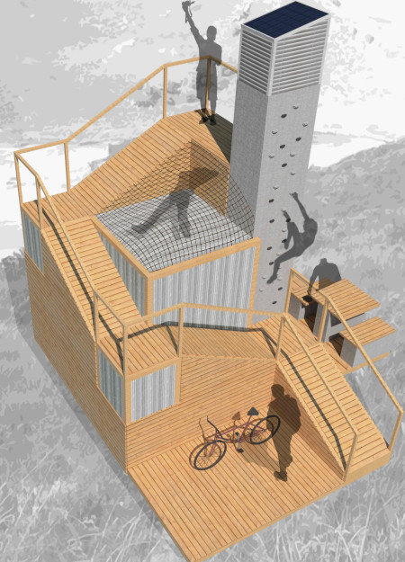 Recycled Timber Velo Stops Enhancing Community Along Scenic Cycling Routes