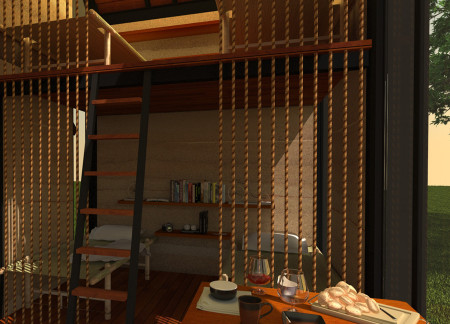 Clay Structures and Relaxation Spaces Enrich Communal Cycling Experience