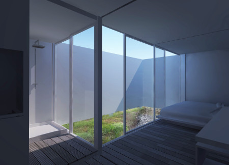 Corrugated Sanctuary Built for Reflection and Connection